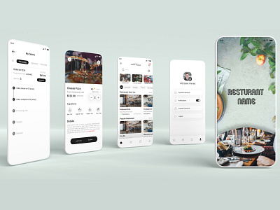 Restaurant app design