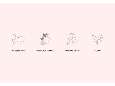 Beauty Icons icon design icons line art minimal