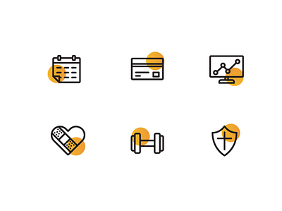 SaaS Startup icons icon design icons line art minimal vector