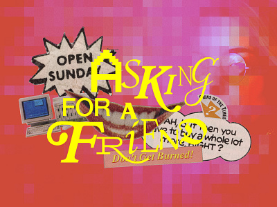 Asking For A Friend album art direction branding church design design graphic design sermon art sermon series