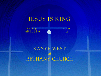 Kanye West x Bethany Church Sunday Service baton rouge design kanye west louisiana