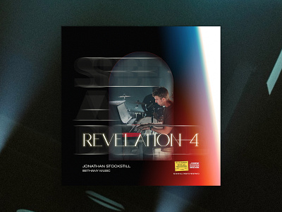 Jonathan Stockstill - Revelation 4 Single Cover album art branding church design graphic design single cover