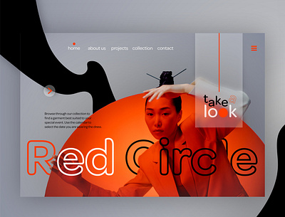 Red Circle art cd corporateidentity creativ design graphic design layout logo ui userinterface ux uxdesign