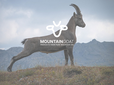 Logo from Mountaingoat branding design graphic design logo vector