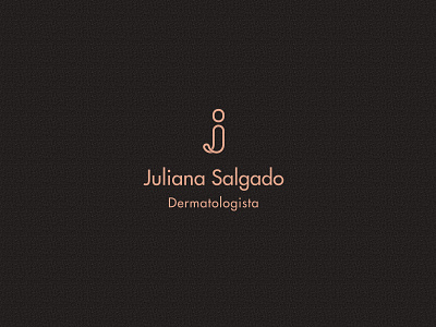 Dermatologist | Juliana Salgado brand branding creative dermatologist design designgrafico doctor graphicdesigner logo logodesign marca medical medicine minimalist