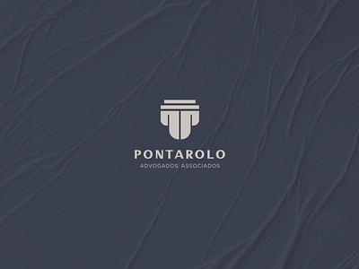 Pontarolo | Attorney brand branding creative design graphicdesigner illustration logo logodesign vector