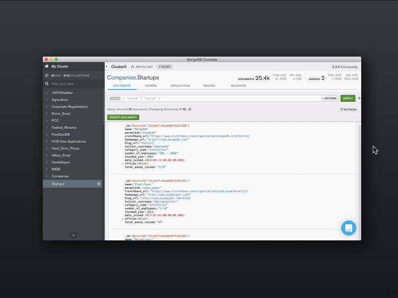 Compass - Query History