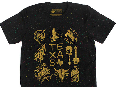 Texas Tee apparel austin cowboy icon shirt south state t shirt tee texas typography