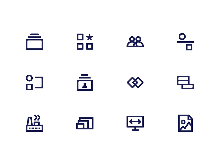 Pro Functional Icons by Daniella Valerio for Creative Market on Dribbble