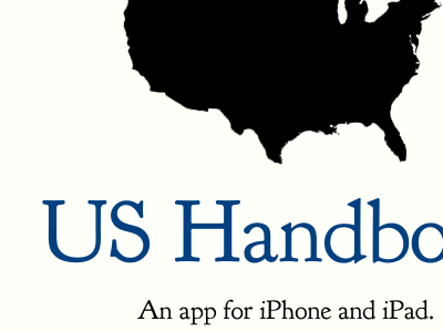 Splash Page blue ipad iphone united states