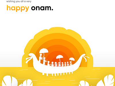 Happy Onam by Sachin Rex on Dribbble