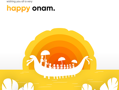 Happy Onam adobe illustrator cc design figma illustration illustrator vector