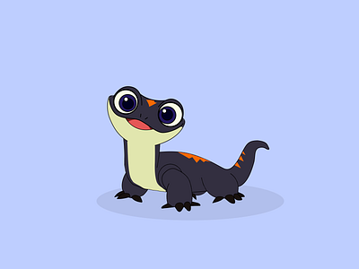 Lizard Subscribe Animation aftereffects albania animation character cute fun funny gif illustration motion