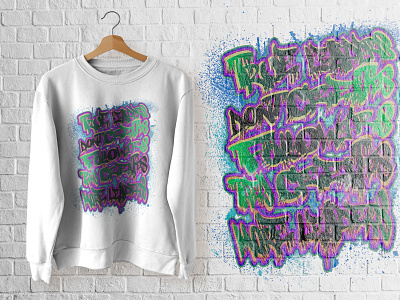 True Leaders design graffiti graphic design illustration lettering print t shirt typography