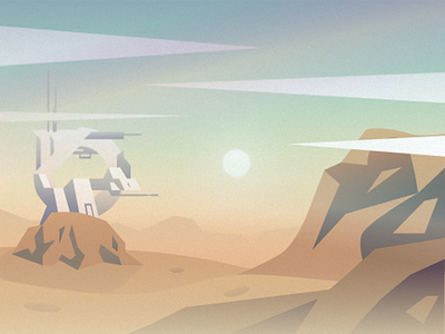 Desert Base illustration