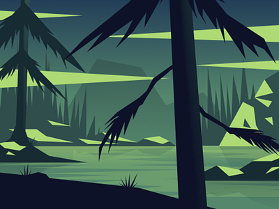 Swamp illustration