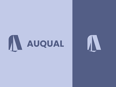 Auqual branding logo