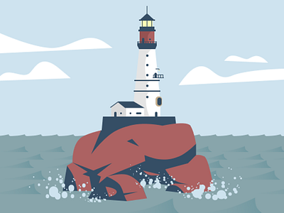 Lighthouse illustration