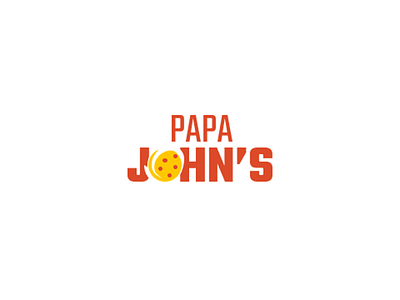 Papa John's rebrand #2 branding logo