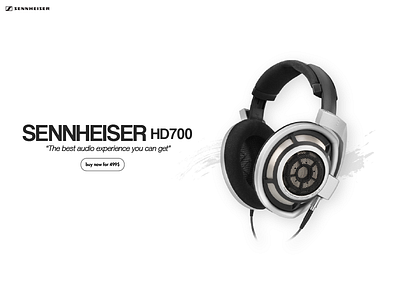 Sennheiser HD700 Landing Page