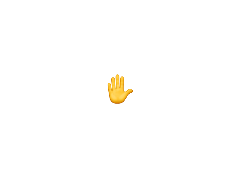 Emoji Hands micro interactions