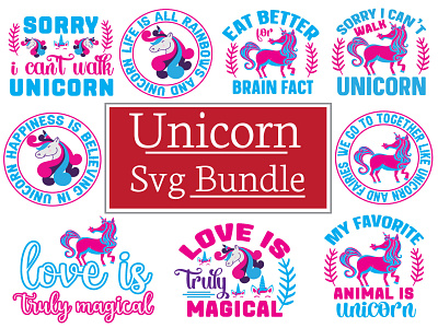 Unicorn SVG Bundle,Unicorn SVG,Unicorn SVG quotes unicorn svg quotes unicorn vactor