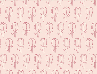 Pink Floral Pattern adobe flower graphic design illustration pattern