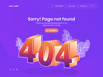 404 Not found Page