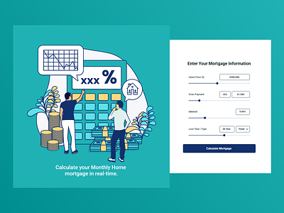 Mortgage Calculator design