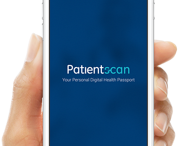 Patientscan design healthcare innovation interaction mobile typography ui ux