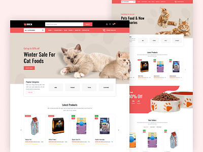 Pet Food Shopify Theme - Doca store 2.0