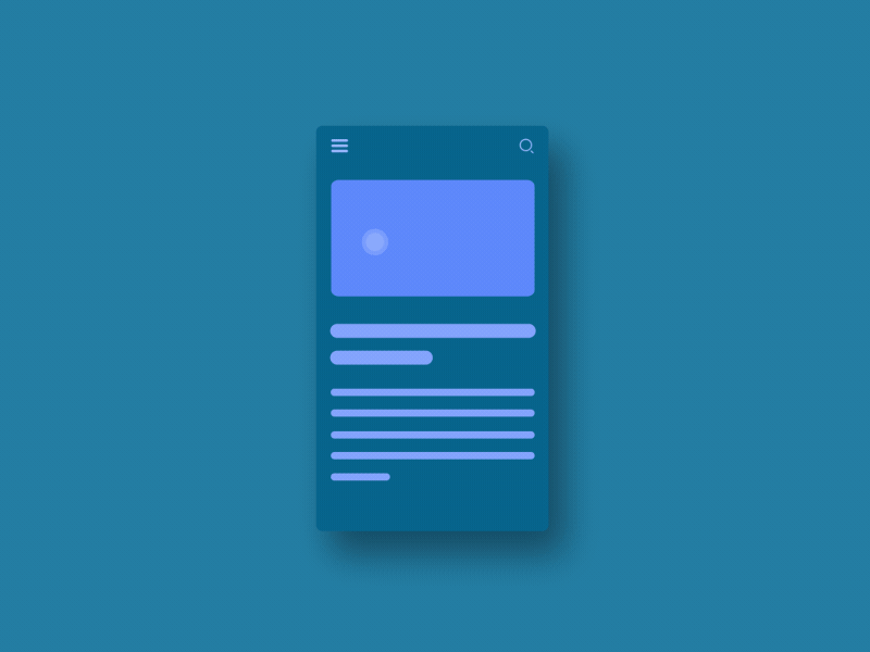 Screen transition