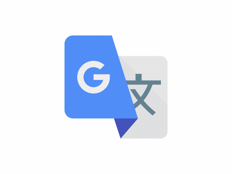 Google Translate icon animation animation app icon gif google google icon google translate icon icon animation illustration logo logo animation material design