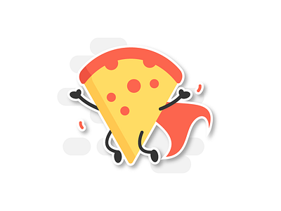 Vinny's Pizza Playoff - The Super-pizza contest drawing food hot icon illustration pizza playoff sketch sticker sticker mule superman