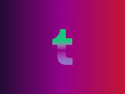 Gradient Tumblr icon