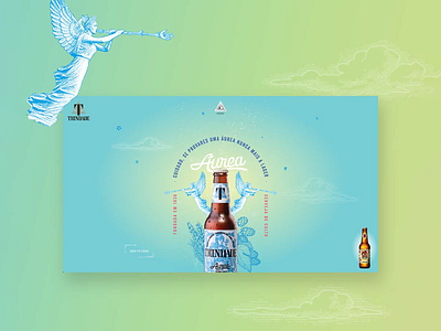 Trindade - craft beer website awwwards beer botle cerveja craft handmade illustration interface portugal ui ux