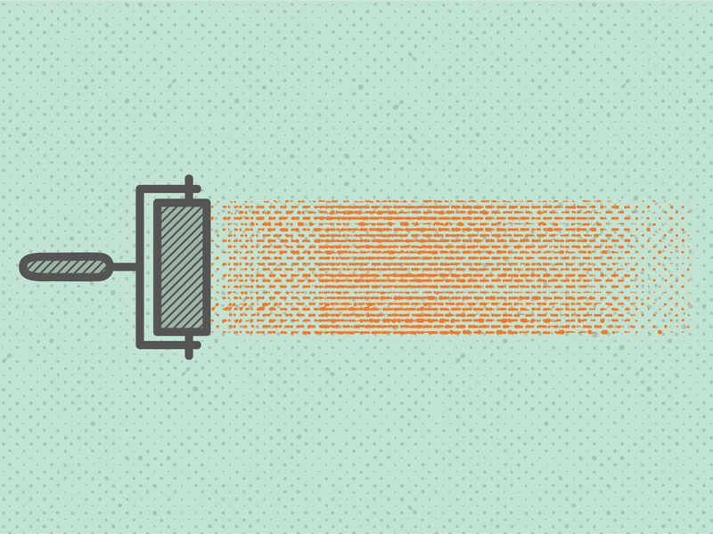 Printmaking Brayer by Joe Hoog on Dribbble