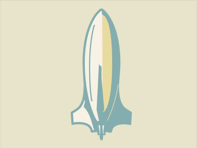 Rocket show poster poster gig poster illustration vector plane ship space space ship rocket