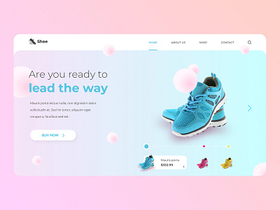 Shoes Landing Page