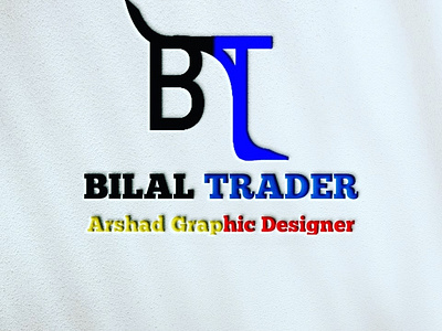 Bilal Trader business logo Design