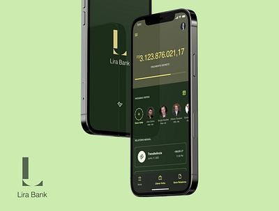 Lira Bank app bank brasil financial mobile ui