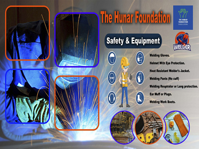 Safety & Equipment banner 3d banner branding graphic design logo