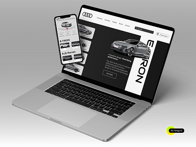 Audi Web Re-Design adobe xd adobe4 ai app audi brand branding design figma ps re re design typography ui uiux ux web website