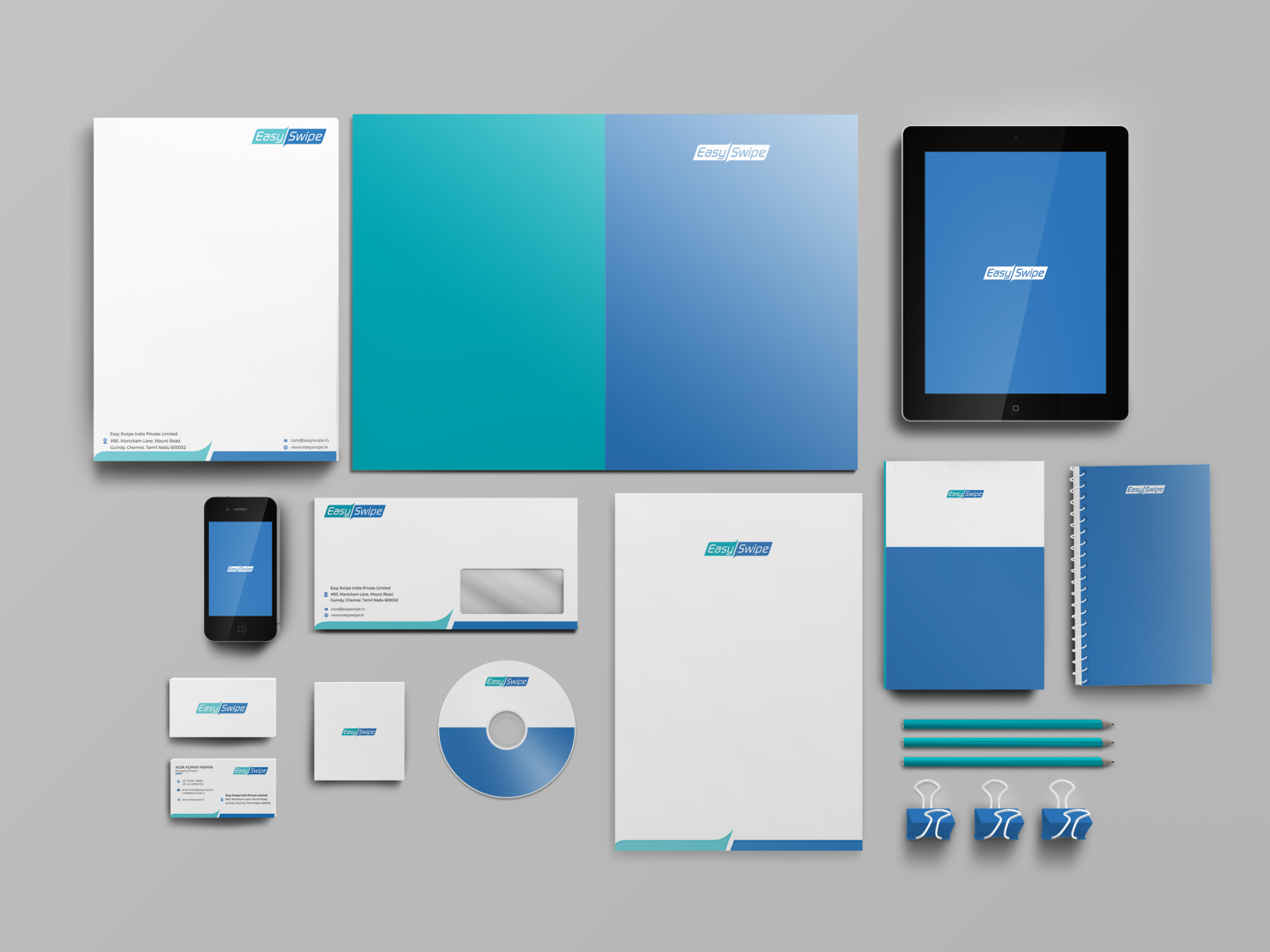 Brand Collaterals by Chandramohan on Dribbble