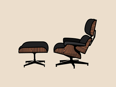 The Furniture Project 1: Herman Miller Eames Lounge drake evans drk. eames herman miller tfp the furniture project
