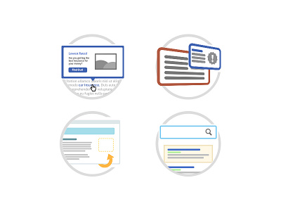 Advertising Icons for Dashboard