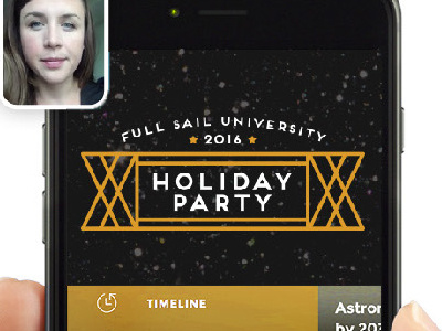 Holiday Party Logo Concept