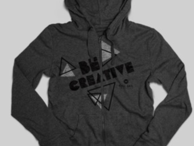 Be Creative sweat shirt brand concept