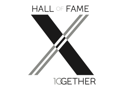 Hall of Fame Logo brand concept design development hall of fame logo