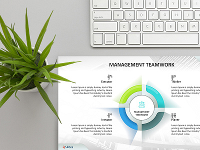 Management Teamwork Template | Free Download 24 slides design download google slides graphic design keynote powerpoint presentation design presenting